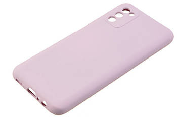 Etui silikonowe Tint do Samsung Galaxy A03s fioletowy