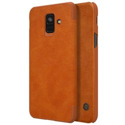 Etui Nillkin Qin leather case do SAMSUNG GALAXY A6 2018 A600 brązowy