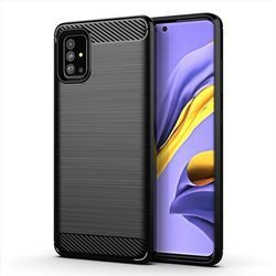 Etui Back Case Carbon do Samsung Galaxy A51 czarny
