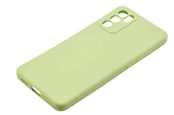 Etui silikonowe Tint do Oppo Reno 6 5G zielony