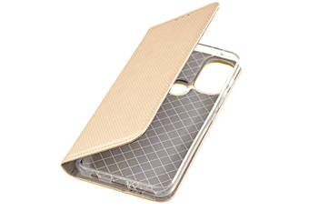 Etui Smart do Motorola Moto G71 5G złoty