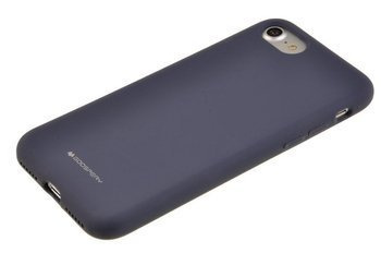 Etui Mercury Goospery Silicone do iPhone 7 / 8 / SE 2020 granatowy