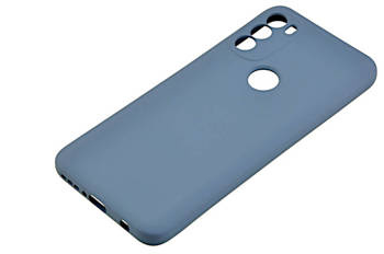 Etui silikonowe Tint do Motorola Moto G71 5G granatowy