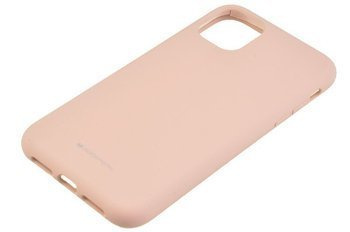 Etui Mercury Goospery Silicone do iPhone 11 różowy
