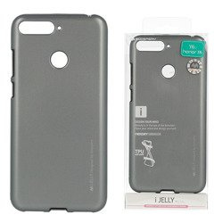 Etui Mercury Goospery iJelly Case do HUAWEI Y6 2018 Prime / Y6 2018 / HONOR 7A szary
