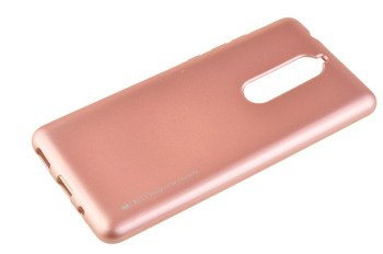 Etui Mercury Goospery iJelly Case do NOKIA 5.1 różowo złoty