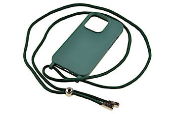 Etui ze sznurkiem RCK do Apple iPhone 14 Pro zielony