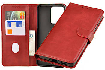 Etui portfel Wallet do Xiaomi Redmi Note 12 Pro 5G czerwony