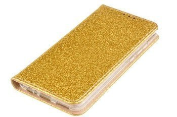 Etui Shining Book do Huawei P40 Lite E złoty