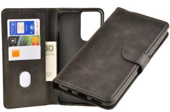 Etui portfel Wallet do Motorola Moto G35 5G czarny