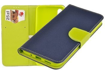 Etui portfel Fancy Case do Xiaomi Redmi 9A / 9AT granatowy