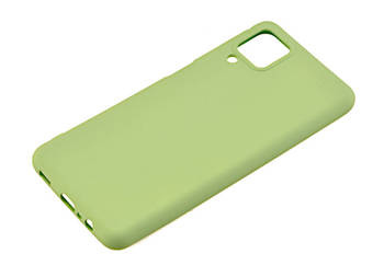 Etui silikonowe Tint do Samsung Galaxy A12 / M12 zielony