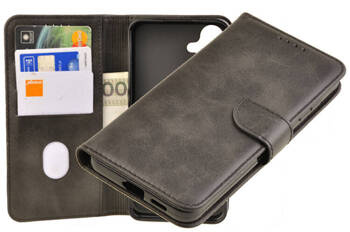 Etui portfel Wallet do Samsung Galaxy S24 czarny