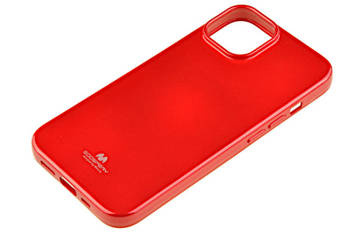 Etui Mercury Goosper Jelly Case do Apple iPhone 14 czerwony
