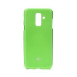Etui Mercury Goospery Jelly Case do SAMSUNG GALAXY A6+ / A6 Plus 2018 A605 limonka