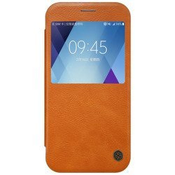 Etui Nillkin Qin leather case do SAMSUNG GALAXY A5 2017 A520  brązowy