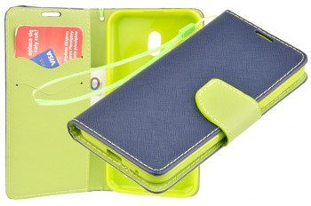 Etui portfel Fancy Case do NOKIA 2.2 niebieski