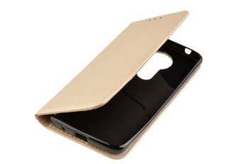 Etui Smart W1 do MOTOROLA MOTO E5 PLUS złoty