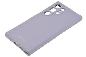 Etui Mercury Goospery Silicone do Samsung Galaxy S24 Ultra lawendowy