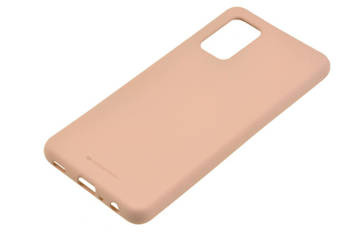 Etui Mercury Goospery Soft Feeling do Samsung Galaxy A32 4G LTE beżowy