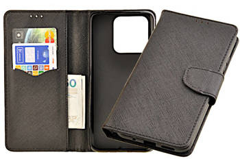 Etui portfel Fancy Case do Xiaomi Redmi 10C czarny