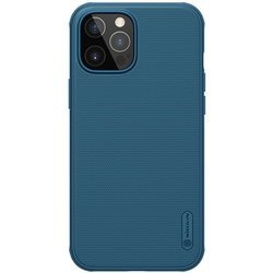 Etui Nillkin Super Frosted Shield Pro do Apple iPhone 12 / 12 Pro niebieski