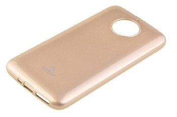 Etui Mercury Goosper Jelly Case do MOTOROLA MOTO G5S złoty