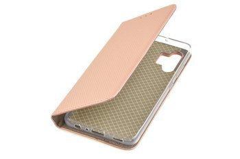 Etui Smart do Samsung Galaxy A32 4G LTE różowo-złoty