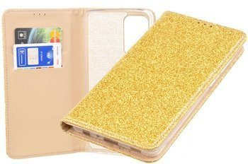 Etui Shining Book do Samsung Galaxy A72 złoty