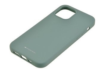 Etui Mercury Goospery Silicone do Apple iPhone 12 / 12 Pro zielony
