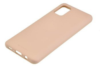 Etui Mercury Goospery Soft Feeling do Samsung Galaxy A51 beżowy