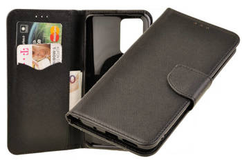 Etui portfel Fancy Case do Xiaomi Redmi 10 czarny