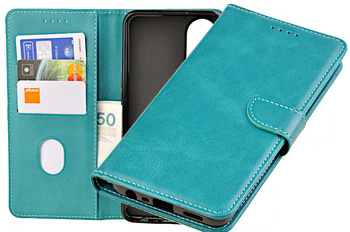 Etui portfel Wallet do Oppo A78 4G zielony