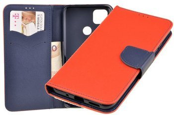 Etui portfel Fancy Case do Xiaomi Redmi 9C czerwony
