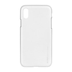 Etui Mercury Goospery iJelly Case do APPLE iPhone X / XS srebrny