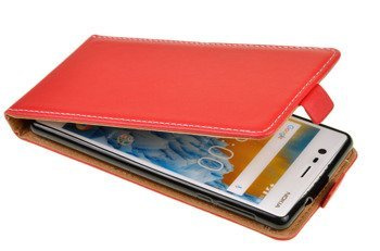 ETUI KABURA FLEXI do Nokia 3 / Nokia 3 Dual Sim czerwony