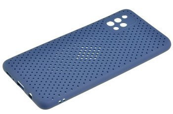 Etui Breath Case do Samsung Galaxy A51 granatowy