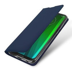 Etui Dux ducis Skinpro kabura etui pokrowiec z klapką do Motorola One Macro niebieski