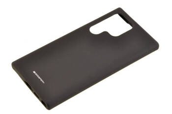 Etui Mercury Goospery Silicone do Samsung Galaxy S23 Ultra czarny