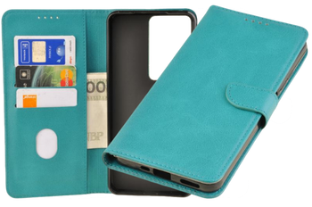 Etui portfel Wallet do Realme C75 zielony