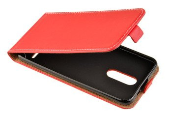 Etui Kabura Flexi Rubber do LG K11 / K10 2018 czerwony