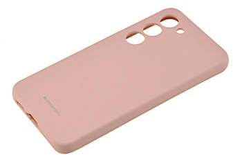 Etui Mercury Goospery Silicone do Samsung Galaxy S23 pudrowy róż
