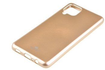 Etui Mercury Goospery Jelly Case do Samsung Galaxy A12 złoty