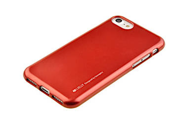 Etui Mercury Goospery iJelly Case (Z) do iPhone 7 / 8 / SE 2020 czerwone