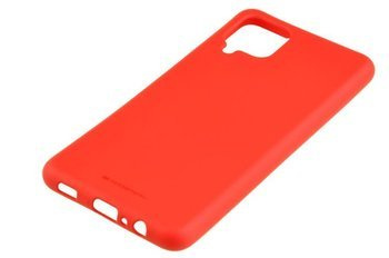 Etui Mercury Goospery Soft Feeling do Samsung Galaxy A12 czerwony