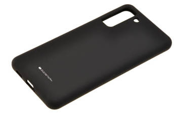 Etui Mercury Goospery Silicone do Samsung Galaxy S21+ S21 Plus 5G czarny