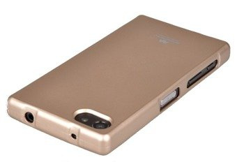Etui Mercury Goospery Jelly Case do SONY XPERIA Z5 Compact złoty