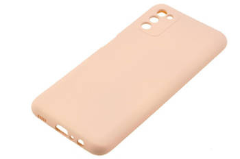 Etui silikonowe Tint do Samsung Galaxy A03s pudrowy róż