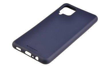 Etui Mercury Goospery Soft Feeling do Samsung Galaxy A12 granatowy