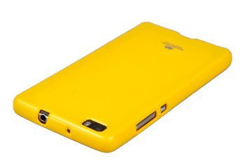 Etui Nakładka Mercury Goospery Jelly Case do HUAWEI P8 Lite żółty